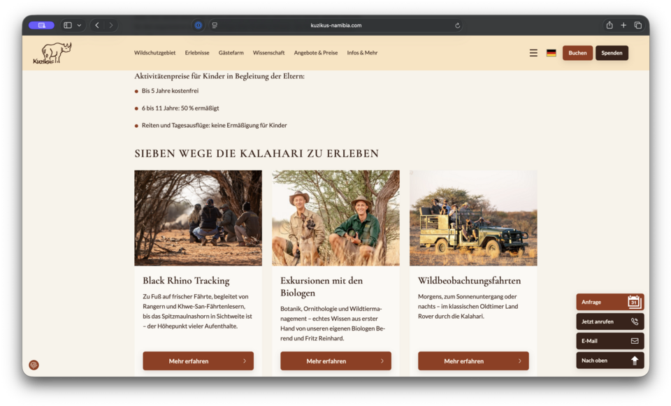 Kuzikus Namibia